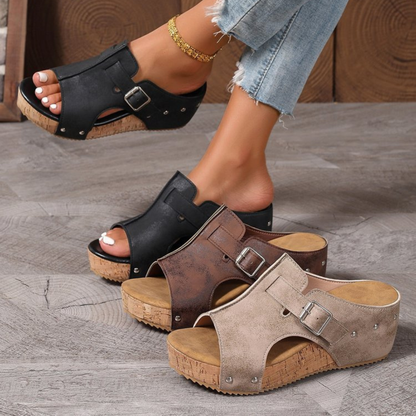 Valencia Wedge Sandals