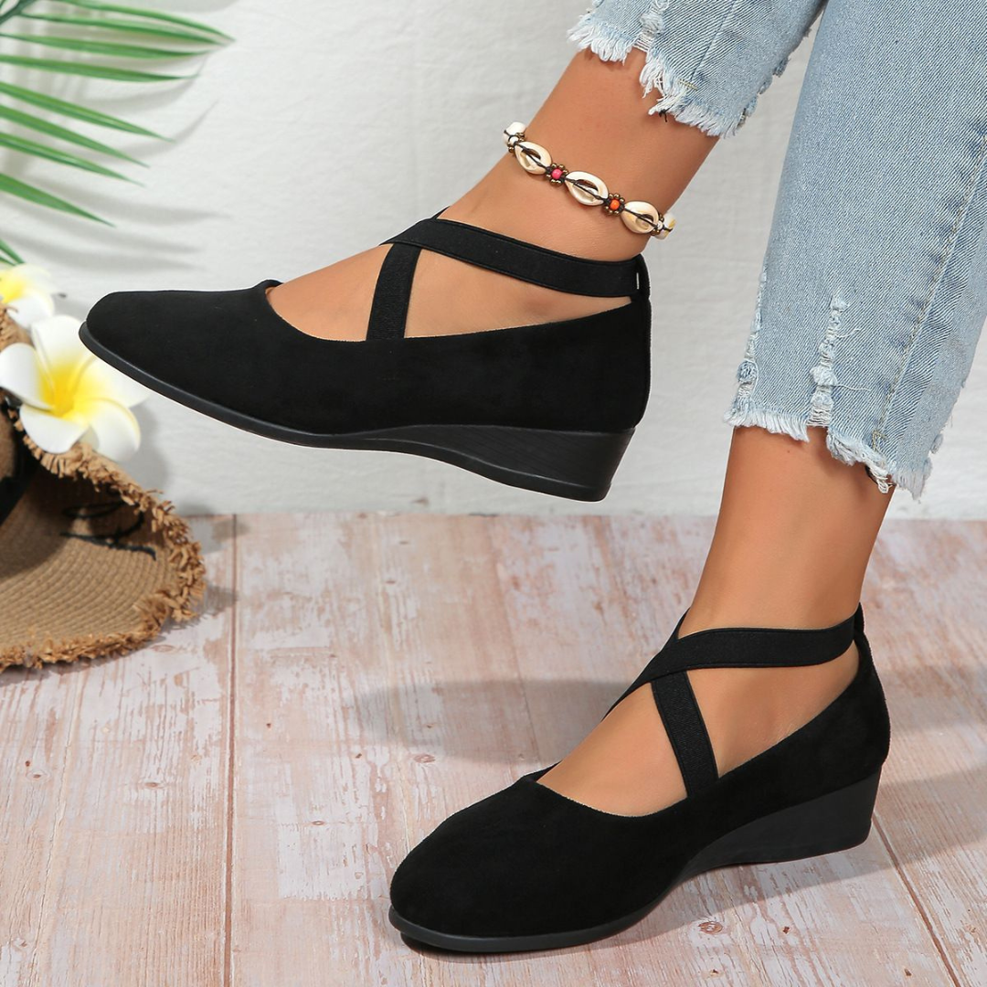 Elara Strap Wedges