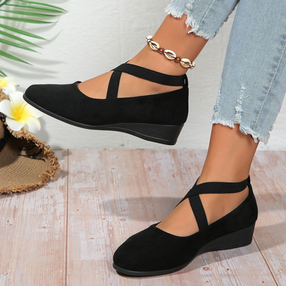 Elara Strap Wedges