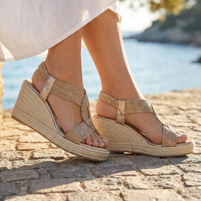 Calista Wedge Sandals