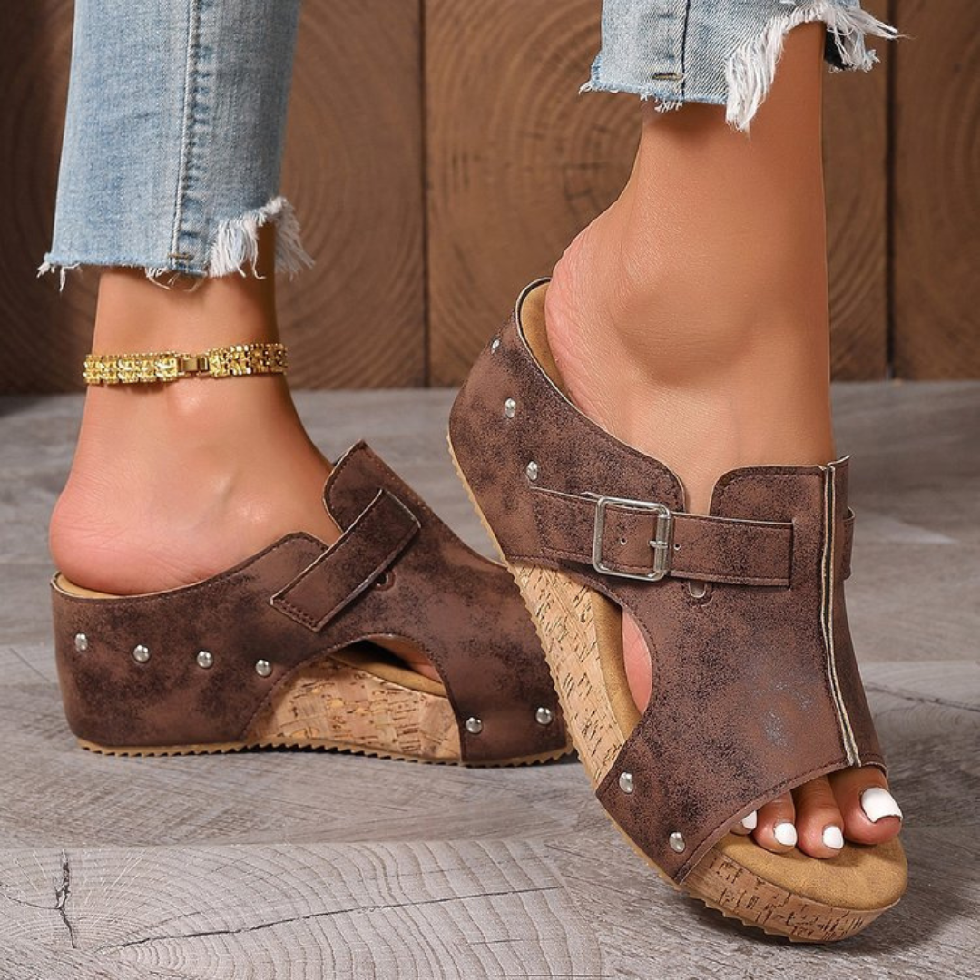 Valencia Wedge Sandals