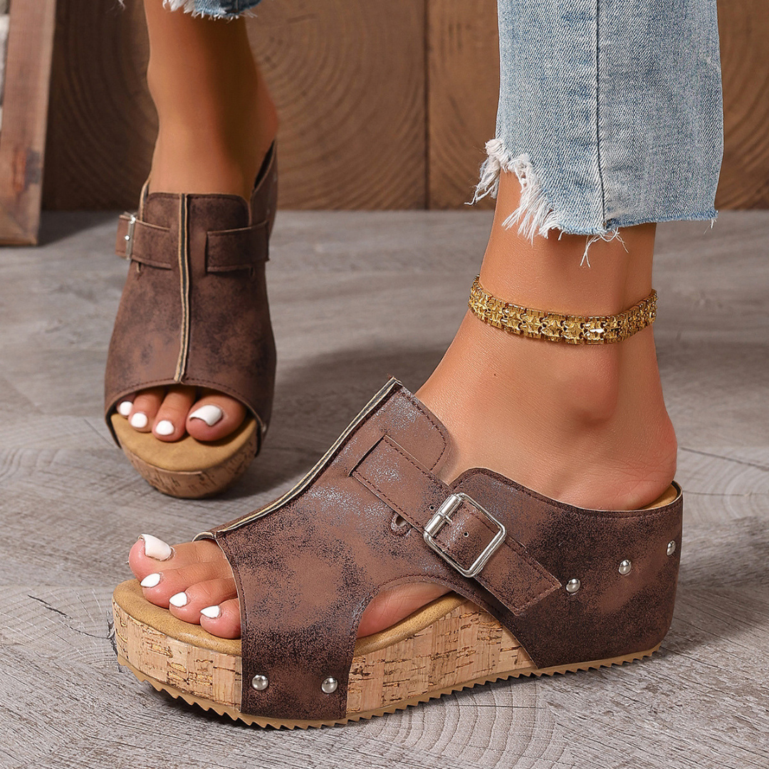 Valencia Wedge Sandals