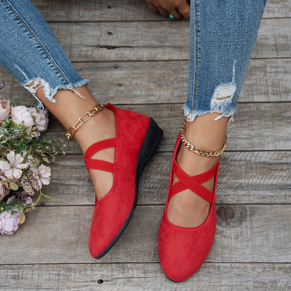 Elara Strap Wedges