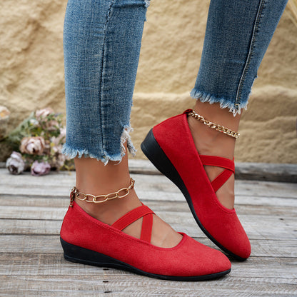 Elara Strap Wedges