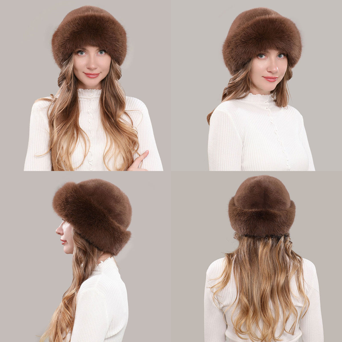 Harper Faux Fur Hat
