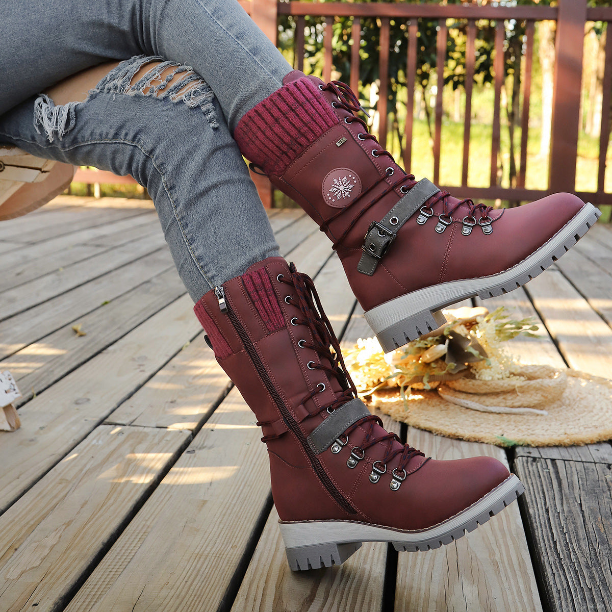 Savanna Lace Boots