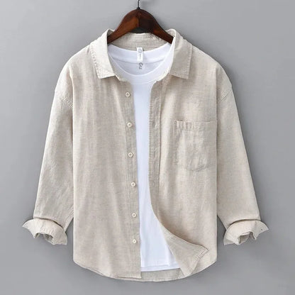Luca Linen Button-Up