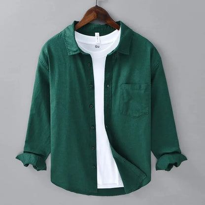 Luca Linen Button-Up