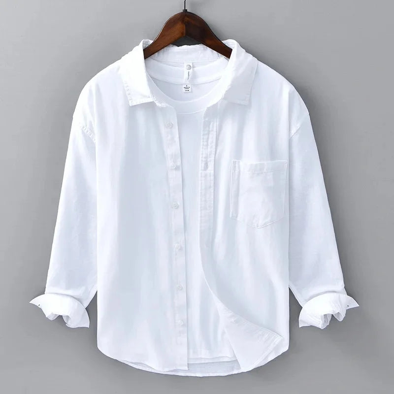 Luca Linen Button-Up