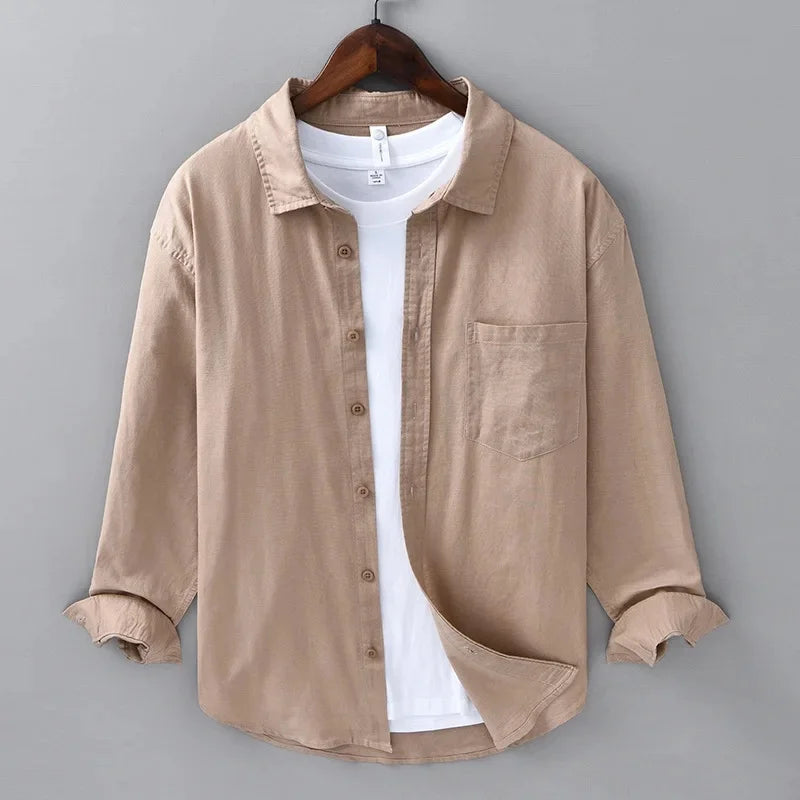 Luca Linen Button-Up
