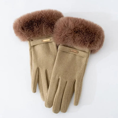 Eloria Fur Gloves