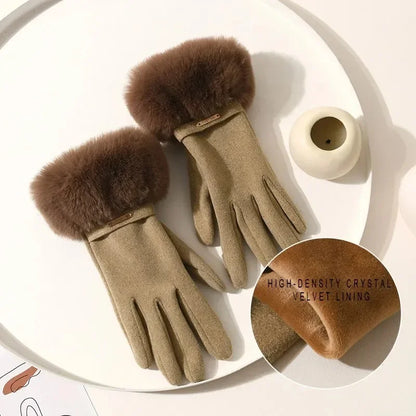 Eloria Fur Gloves
