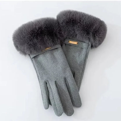 Eloria Fur Gloves