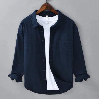 Luca Linen Button-Up