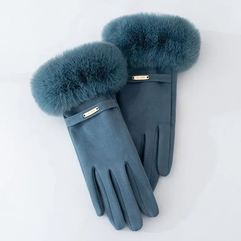 Eloria Fur Gloves