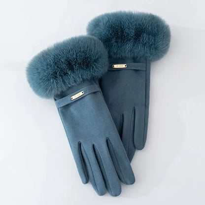 Eloria Fur Gloves