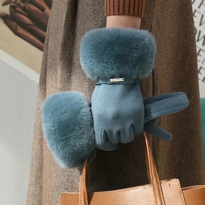Eloria Fur Gloves