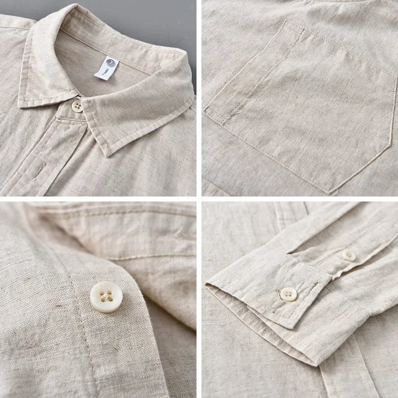 Luca Linen Button-Up