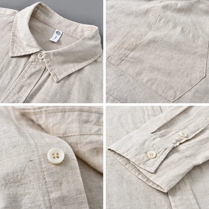 Luca Linen Button-Up