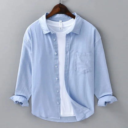 Luca Linen Button-Up