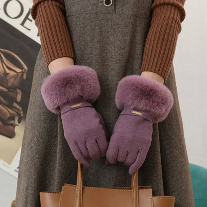 Eloria Fur Gloves